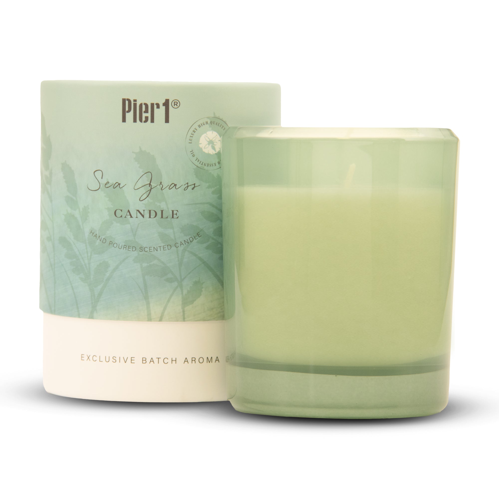 West Coast Bergamot, Sand, Reed Grass 4 or 8 Oz Pure Soy Candle Jars Fresh,  Light & Sophisticated 