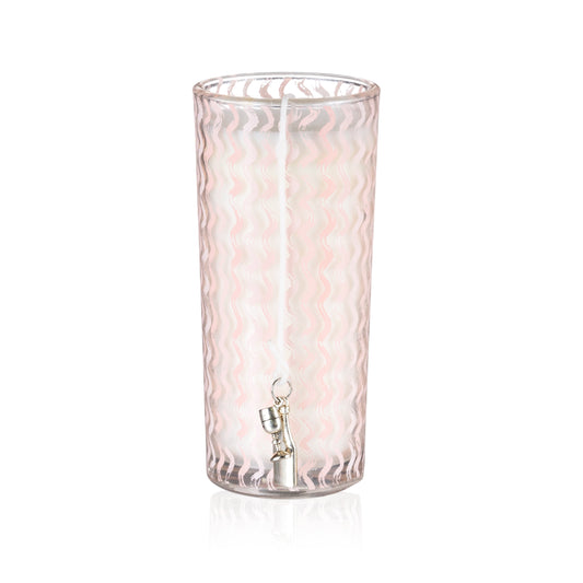 Pier 1 Pink Champagne Charm Jar Candle